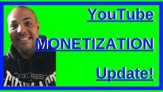 YouTube Monetization Update: February 20th 2018!