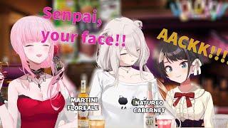 Calli, Botan, Subaru try a Drink that tastes like Pencil!!!