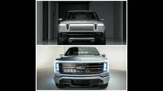 2022 Ford F-150 Lightning vs Rivian R1T