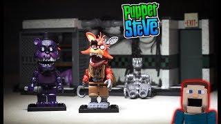 Five Nights at Freddy's fnaf PARTS AND SERVICES McFarlane toys TRU Shadow Freddy Playset Unboxing