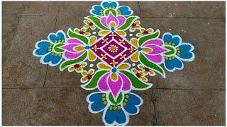 Margazhi Matham Special Rangoli Design / 2025 New Year Rangoli / Sashti Pooja / Kolam / Easy Mugulu