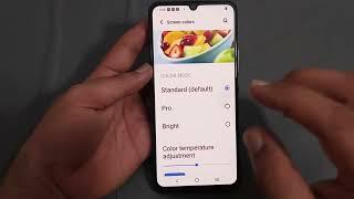 Vivo y21t mein screen color use Karen, Vivo y21t screen colour setting