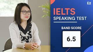 IELTS Speaking Test - Band 6.5 with Feedback
