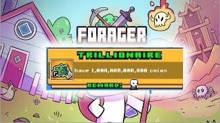 How to get the "Trillionaire achievement" in Forager (in 2 hours!)