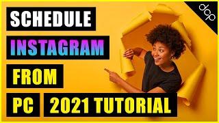 How to schedule Instagram posts using Facebook creator studio | Instagram 2021 tutorial