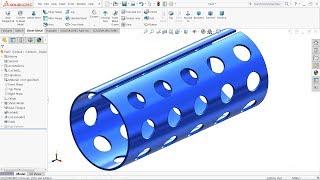 Solidworks tutorial Sheet metal fold and unfold command