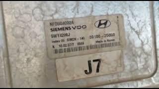 Hyundai sonata 2007 SIM2K 140 immo off # full video urdu PCMflash Reading writing