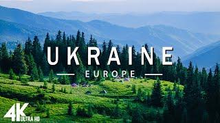 FLYING OVER UKRAINE (4K UHD) - Relaxing Music Along With Beautiful Nature Videos - 4K Video Ultra HD
