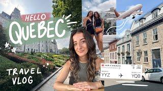 GOODBYE TORONTO, HELLO QUEBEC ️ (travel vlog) europe vibes & hotel tour