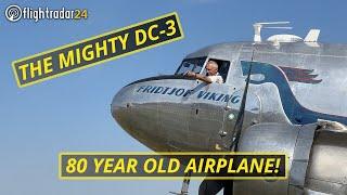 Flying the legendary DC-3!