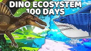 I Simulated A Dinosaur Ecosystem for 100 Days.......