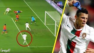Nani explica o porque roubou o gol de Cristiano Ronaldo