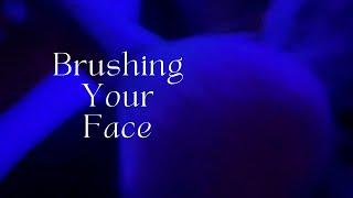 Soft ASMR Face Brushing | Soothe Your Mind and Drift to Sleep 