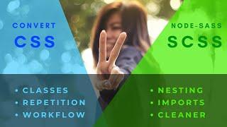 CSS to SCSS Tutorial - React Lists for Beginners 5: Converting CSS to SCSS