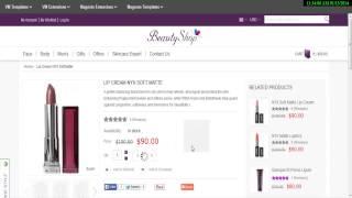 Magento Beauty Shop Theme | Beauty Template