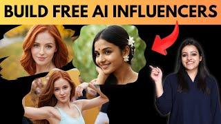 How to create Realistic AI influencer for free | AI Instagram Model | Hindi | Ritika AI