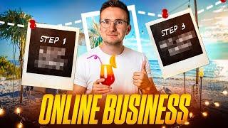 Wie du in 3 SCHRITTEN dein Online Business aufbaust.