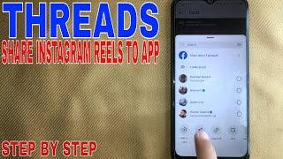   How To Share Instagram Reels To Threads App 