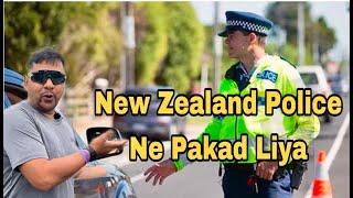 New Zealand  Po1ice  Caught Me on the Road  | Cycle Baba Adventure