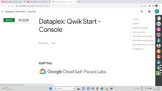 Dataplex: Qwik Start - Console || Lab Solution || Qwiklabs Arcade 2023