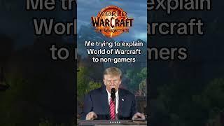 Me trying to explain World of Warcraft to non-gamers #worldofwarcraft #warcraft #thewarwithin #mmo