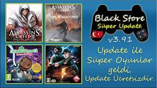 BLACK STORE PS3 OYUN İNDİRME UYGULAMASI İÇİN v3.91 UPDATE ÇIKTI. HER ZAMANKİ GİBİ ÜCRETSİZDİR.