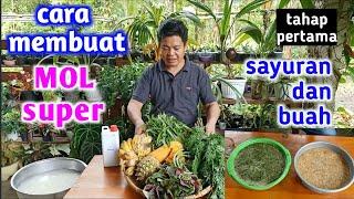 Cara Membuat Mol Super || Tahap Pertama (Sayuran Dan Buah)