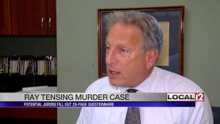 Potential jurors fill out 25 page questionnaire for Tensing trial