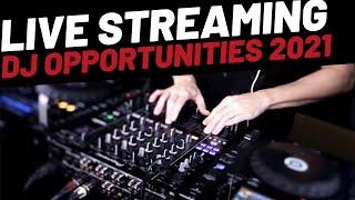 Live Streaming Opportunities for DJS!