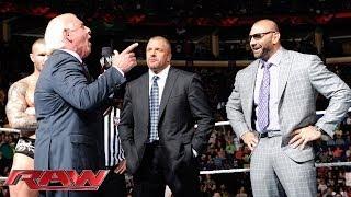 Ric Flair addresses Evolution and The Shield: Raw, April 28, 2014