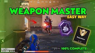 How to Complete Weapon Master Mission Easy Way  - BGMI
