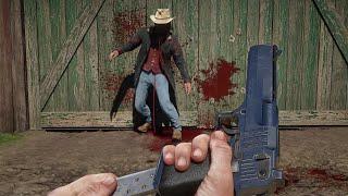 Red Dead Redemption 2 - Desert Eagle Brutal Gameplay (4K 60FPS)