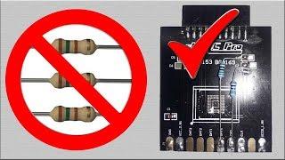 How many watts Resistance put in Umt Emmc Isp Tool | use 5 Color 150 Oms Resistance