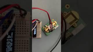 Telaire T6613 CO2 sensor connected to Arduino Uno with OLED display.