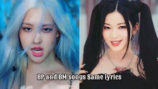 Blackpink and Babymonster song's same lyrics #blackpink #babymonster