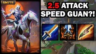 MAX ATTACK SPEED GUAN YU IS A MACHINE GUN - Season 10 Masters Ranked 1v1 Duel - SMITE