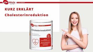 Kurz erklärt: Cholesterinreduktion Dr. Wolz - natürlicher Cholesterinsenker auf Haferbasis