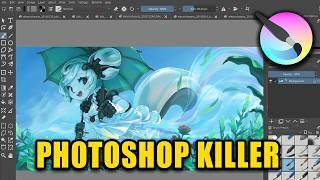 ¡No Más Photoshop! Krita: Editor GRATIS con IA (Funciona Sin Internet) 