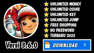 SUBWAY SURFERS MOD APK V3.6.0 TERBARU 2023 - UNLIMITED MONEY - NO PASSWORD