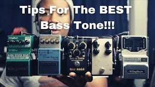 Tips For The BEST Bass Tone!!!! 6 EASY Ways To Improve Your Bass Tone!