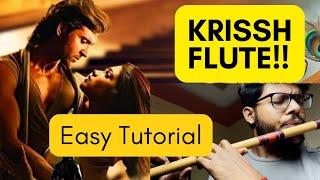 Krissh Flute Theme| Easy Flute Tutorial | Anurag