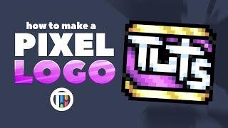 Pixel Art Tutorial - How to make a Pixel Logo