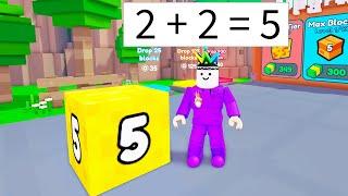 MERGE SIMULATOR Is Good At Math... On Roblox