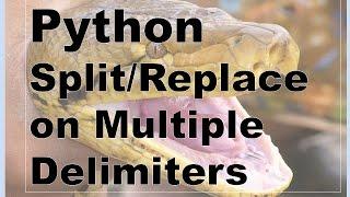 211-Python - User Input Multiple Variables With 1 Line - Split/Replace Complex