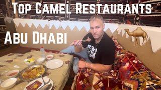 The Best Places To Eat Camel In Abu Dhabi & Where You Can Find It! A Whole Day Eating Camel!  