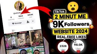 Get Free 10k Likes ️ Followers In 5 Minutes|| Free Tiktok Followers Hack 2024 || Followers Hack