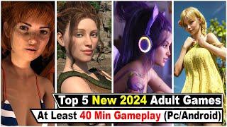 Top 5 NEW Realistic Adult Games Of 2024 (Android & PC) +Link