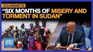 ICC Prosecutor Karim Khan Briefs UNSC on Sudan Crisis | Dawn News English