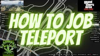 GTA 5 - How to job teleport PS4