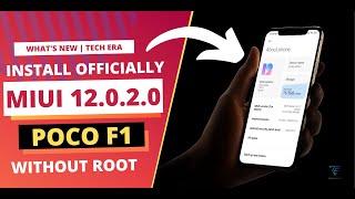 Poco F1 | Easily Install Official MIUI 12 Stable Update | MIUI 12.0.2.0 | No Root No TWRP Required